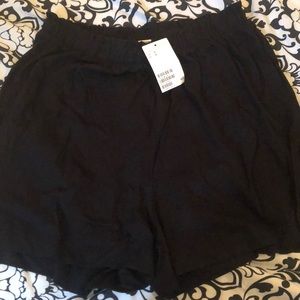 Never worn light weight black shorts